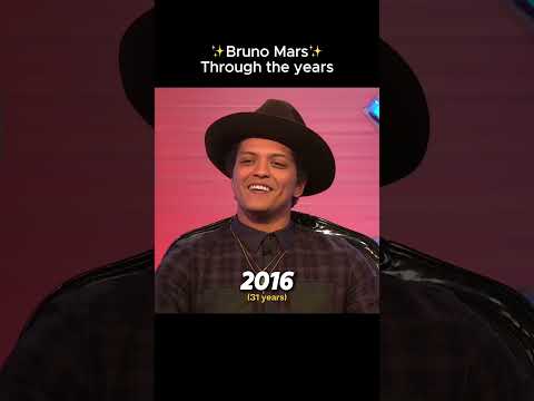 Bruno Mars: BORN a SUPERSTAR!!😍❤️#brunomars #fyp #trending #viralshorts #music #shorts #fypシ゚viral