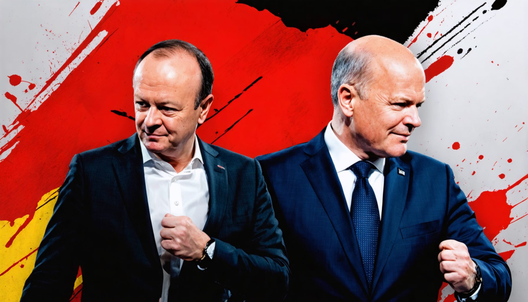 Rivals Clash: Merz and Scholz Ignite Germany’s Political Stage