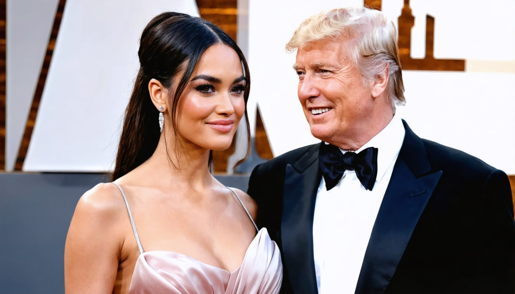 Celebrity Couple Dazzles with Elegance and Style at Charity Gala