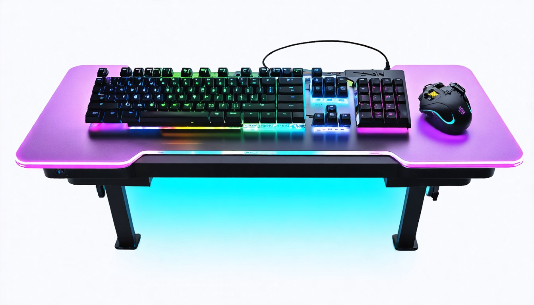A Revolutionary Gamer Gadget: Transforming Desks with RGB Brilliance and Practicality